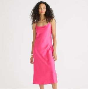 JCrew Gwyneth Cupro Slip Dress - Small